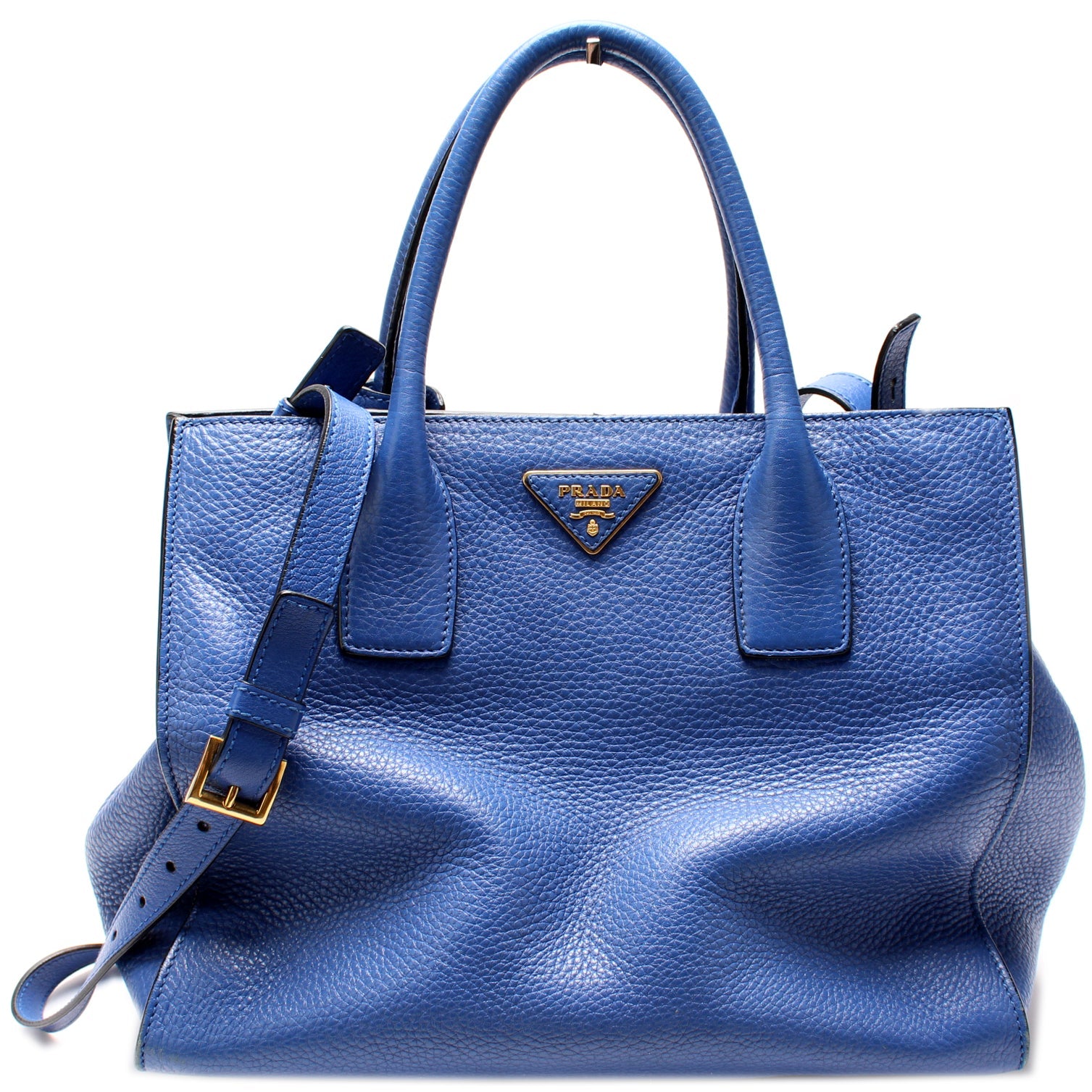 BN2693 Vitello Daino Tote Blue