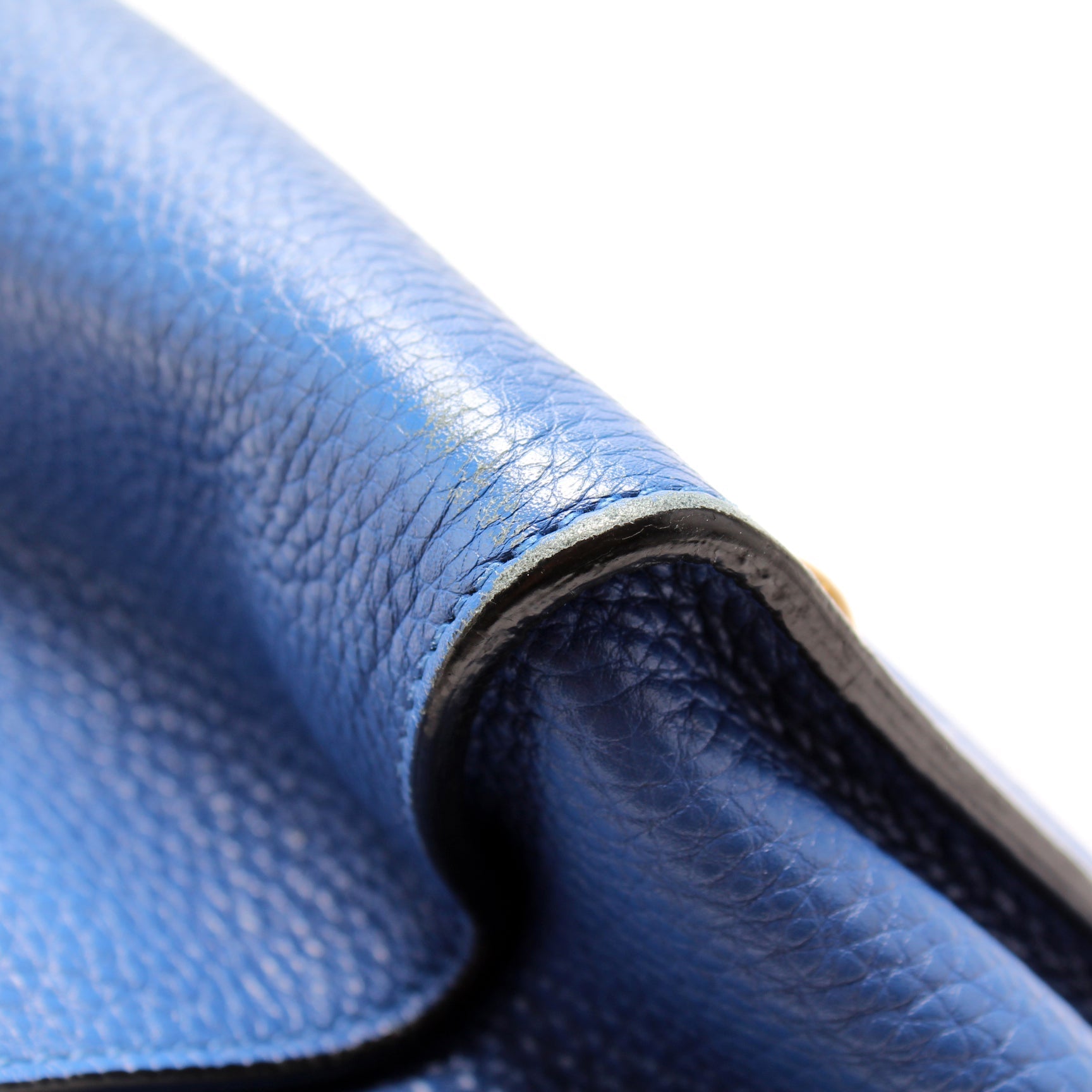 BN2693 Vitello Daino Tote Blue