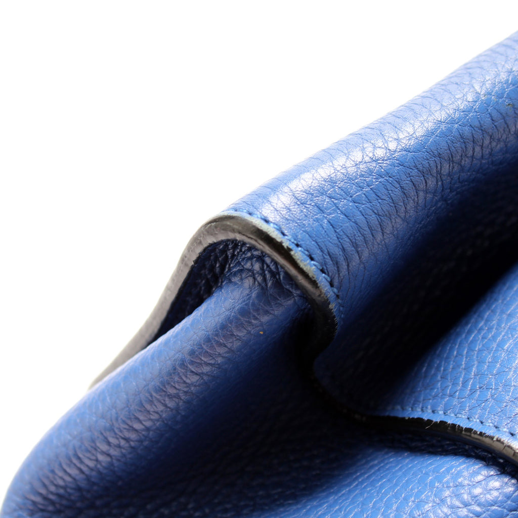 BN2693 Vitello Daino Tote Blue