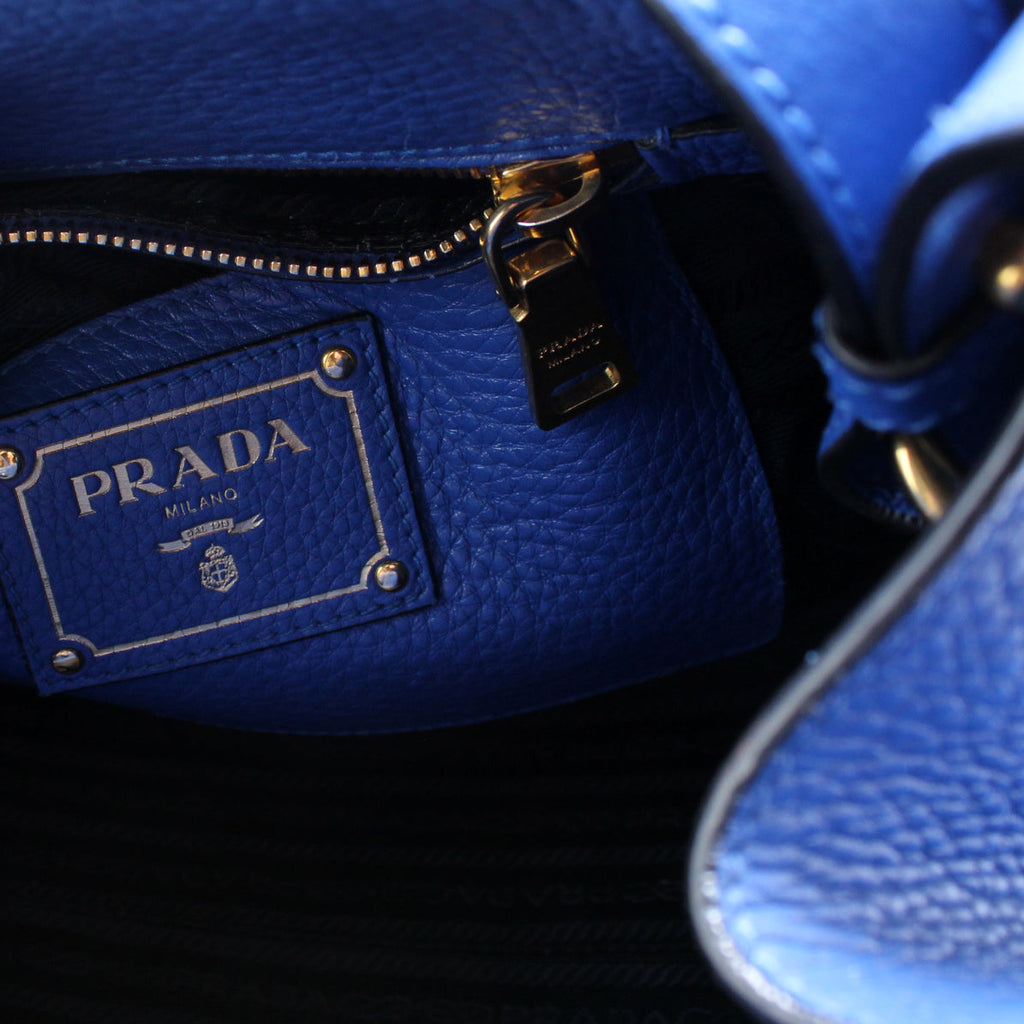 BN2693 Vitello Daino Tote Blue