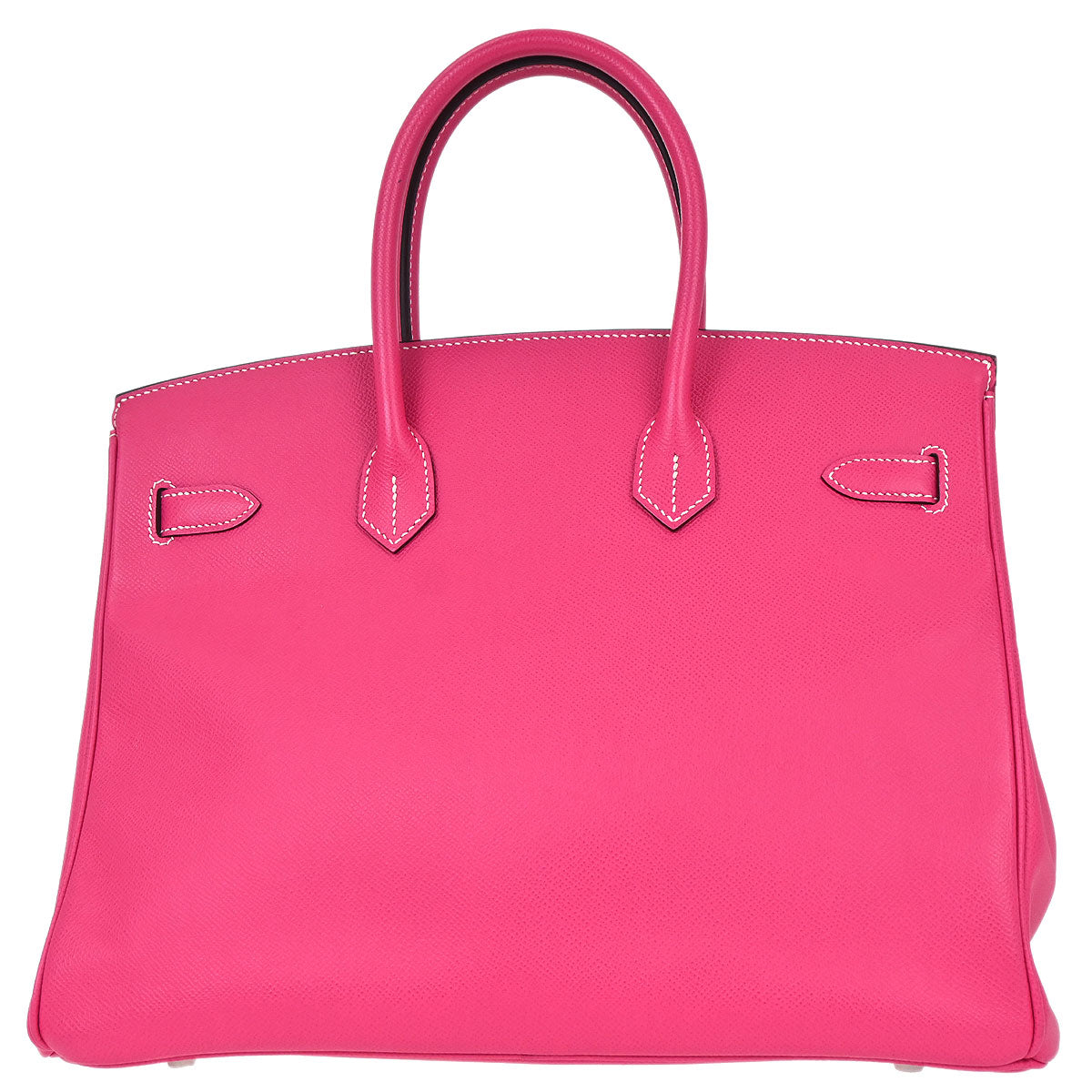 Hermes Rose tyrien Epsom Birkin 35 Handbag