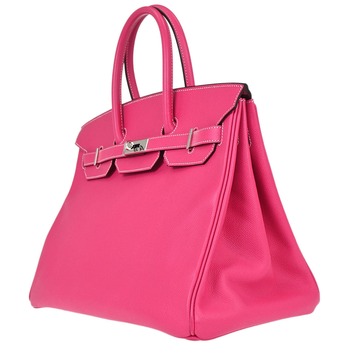 Hermes Rose tyrien Epsom Birkin 35 Handbag