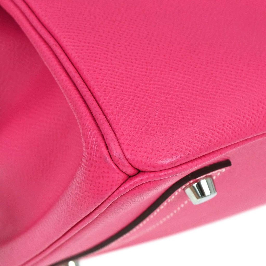 Hermes Rose tyrien Epsom Birkin 35 Handbag