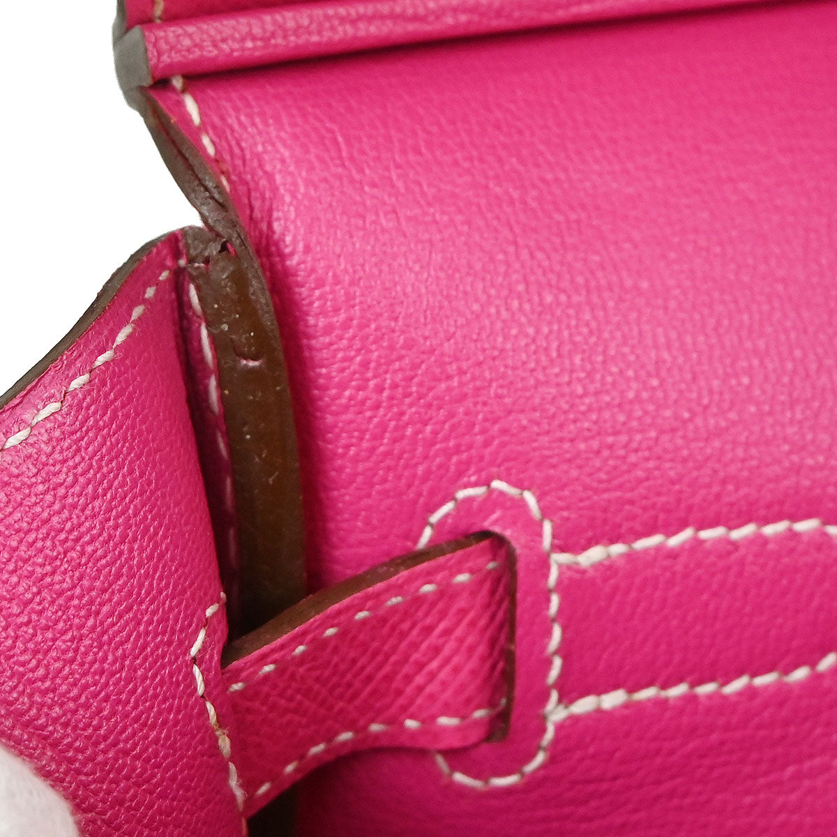 Hermes Rose tyrien Epsom Birkin 35 Handbag