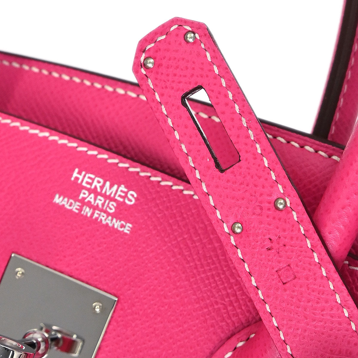 Hermes Rose tyrien Epsom Birkin 35 Handbag