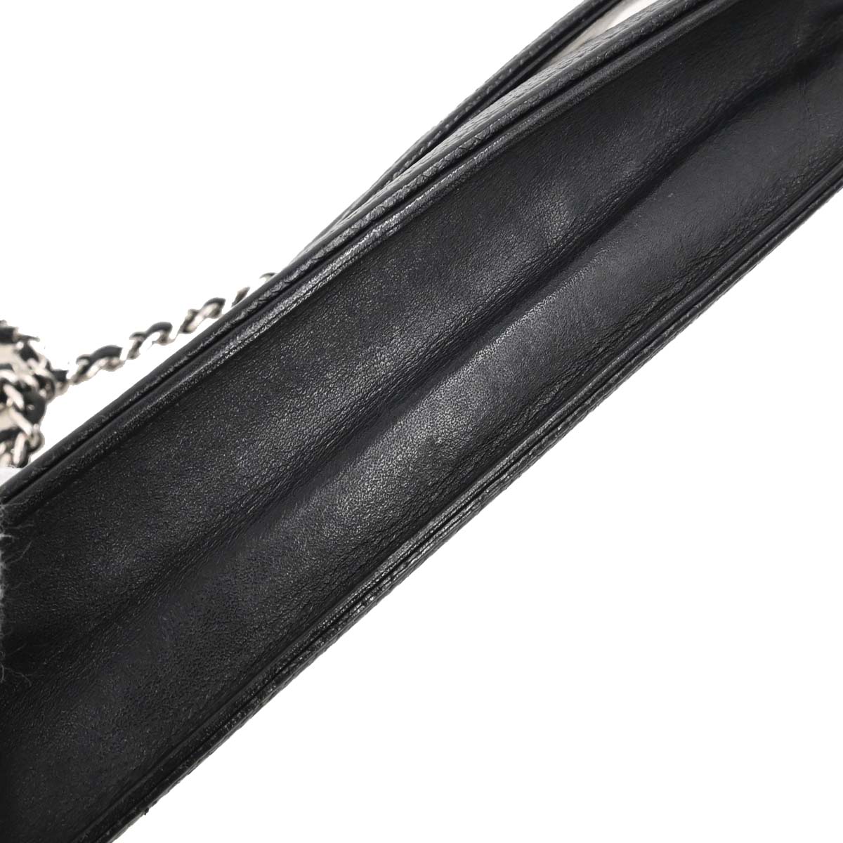 Chanel 2012-2013 Black Caviar Skin Timeless WOC Wallet on Chain Shoulder Bag