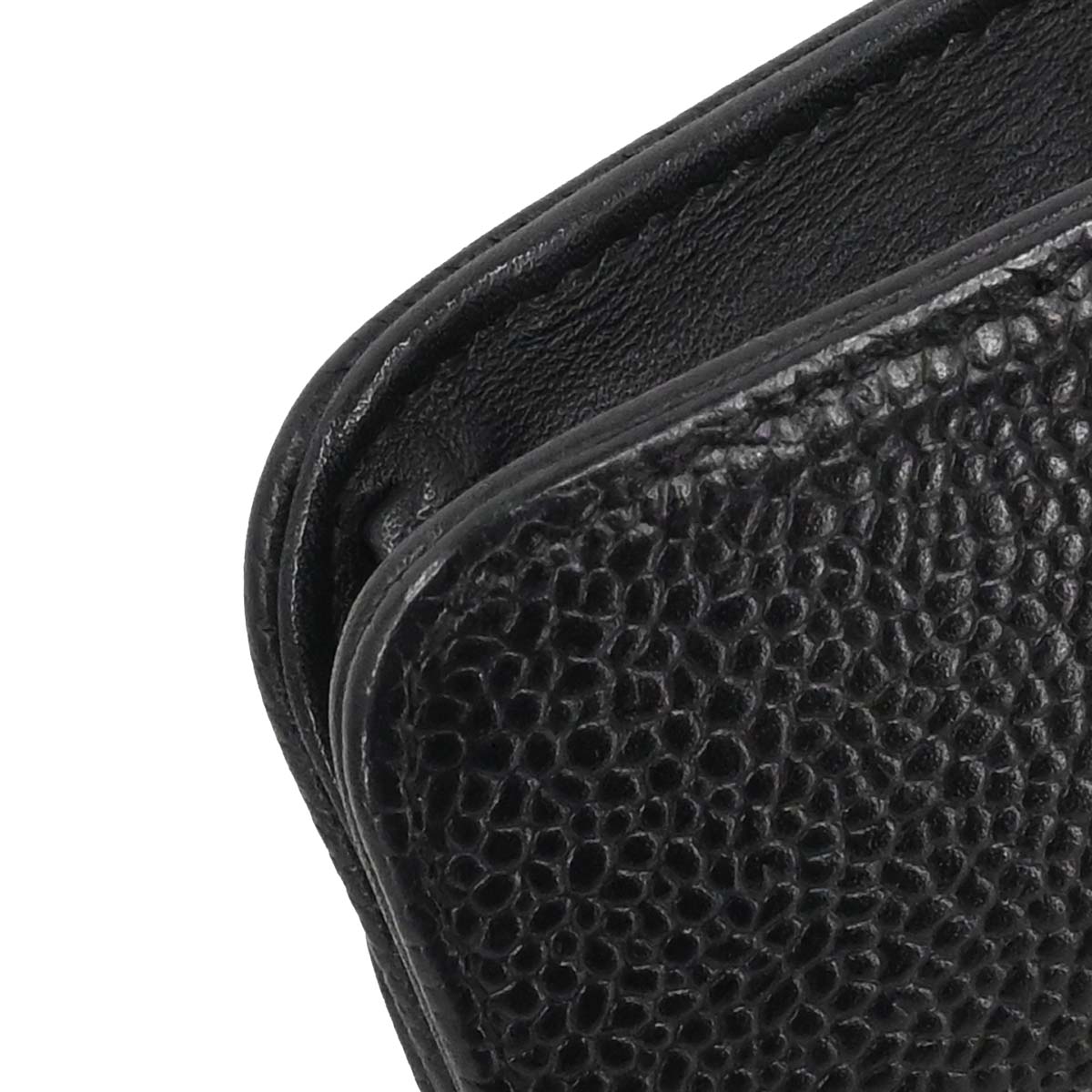 Chanel 2012-2013 Black Caviar Skin Timeless WOC Wallet on Chain Shoulder Bag