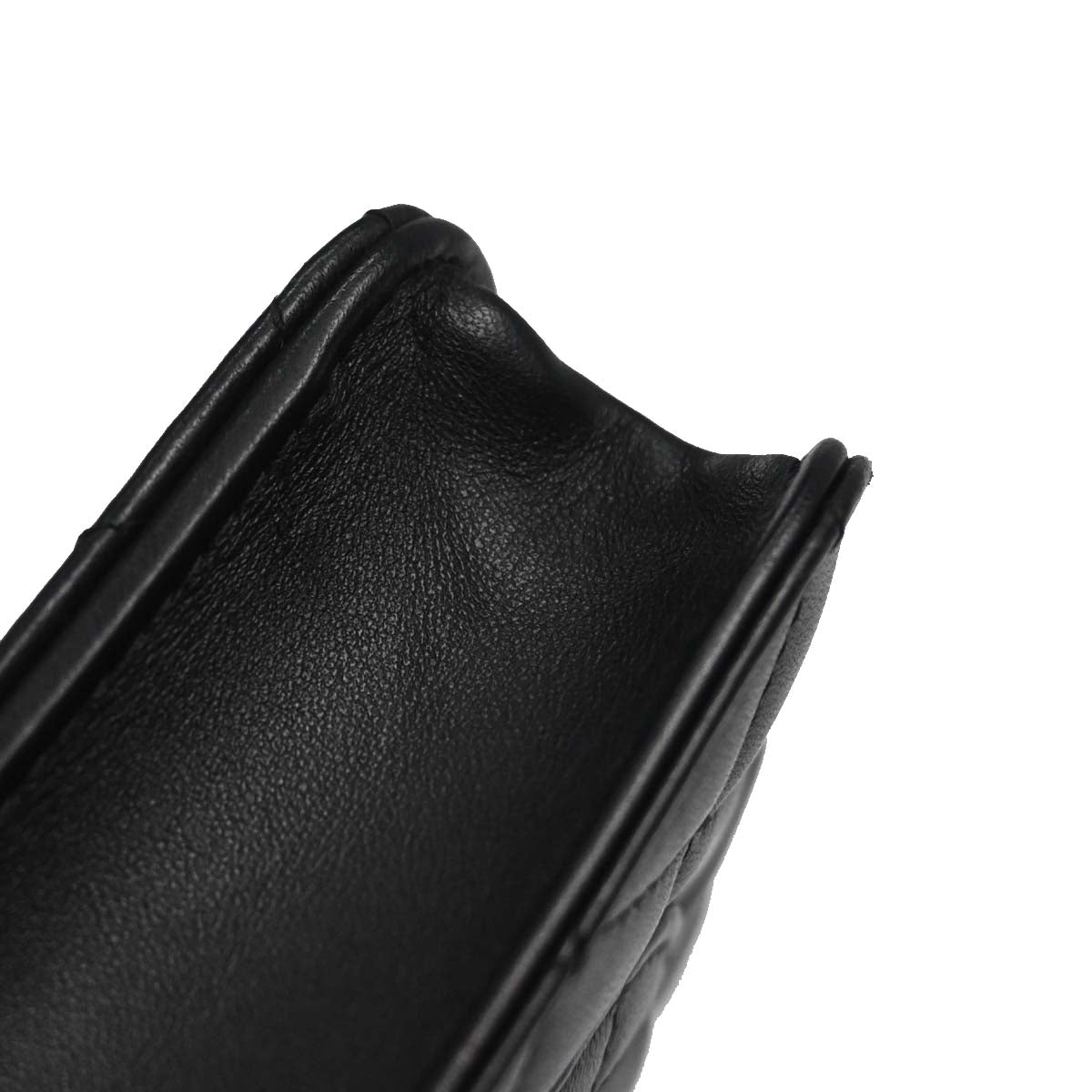 Chanel 2018 Black Lambskin Classic WOC Wallet on Chain Bag