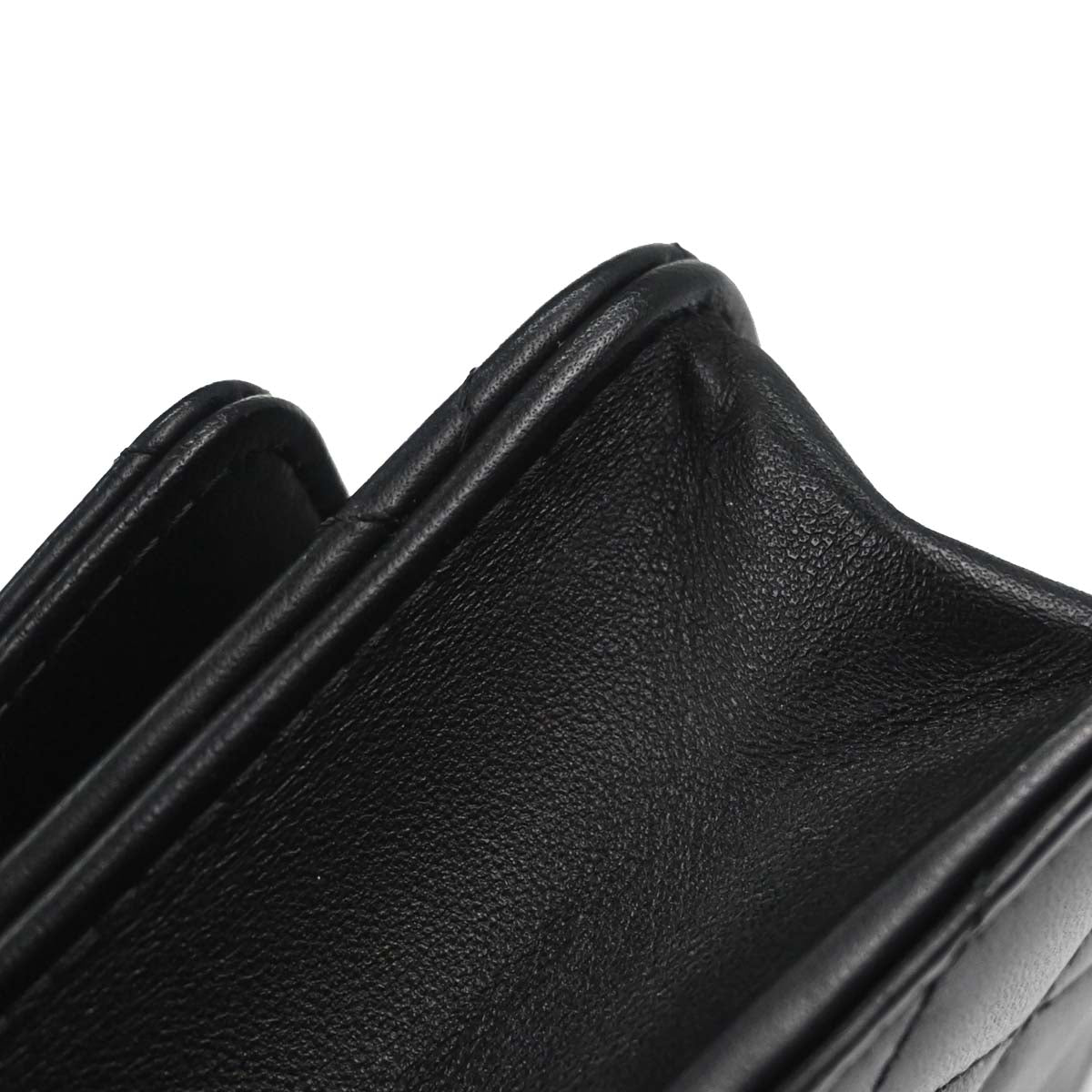 Chanel 2018 Black Lambskin Classic WOC Wallet on Chain Bag