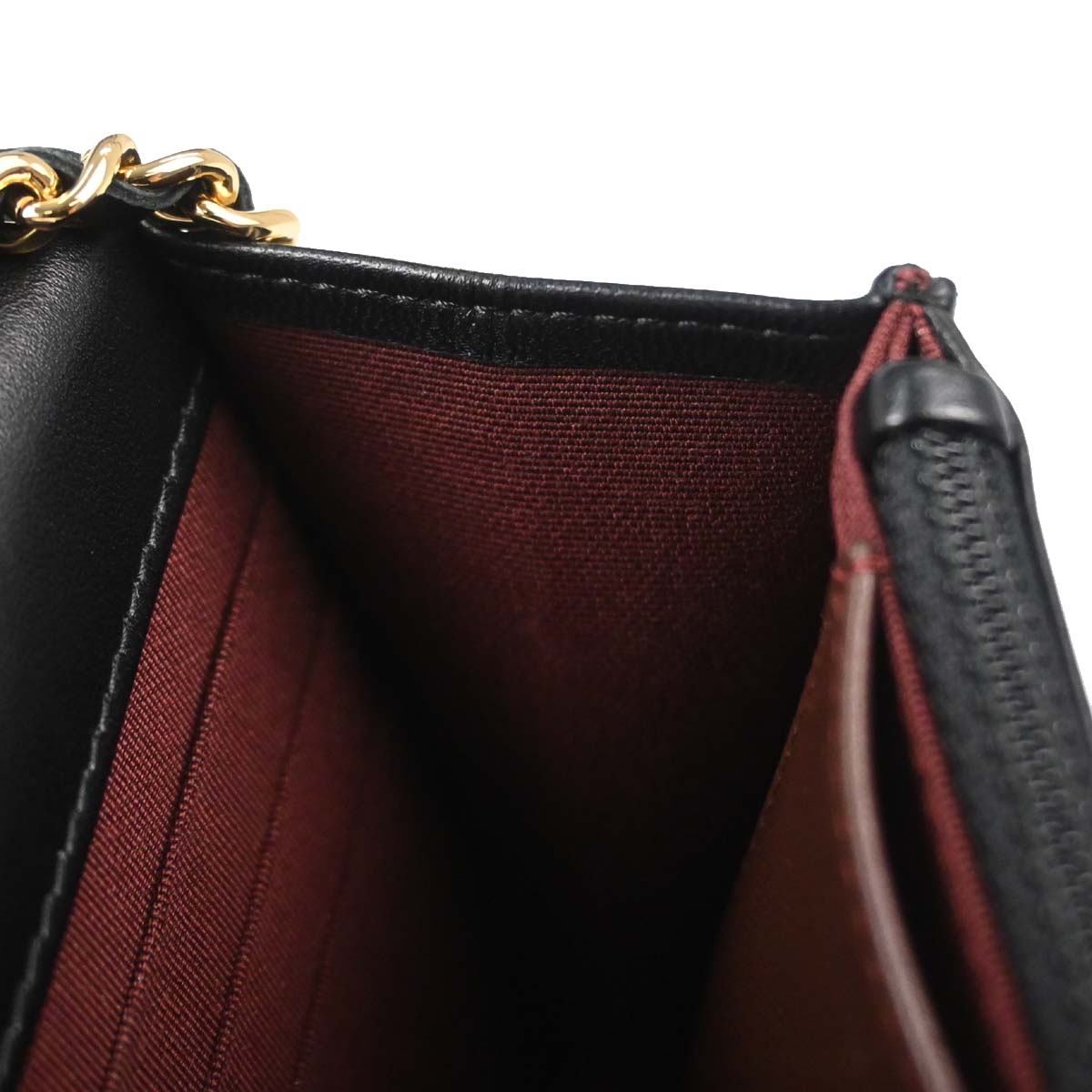 Chanel 2018 Black Lambskin Classic WOC Wallet on Chain Bag