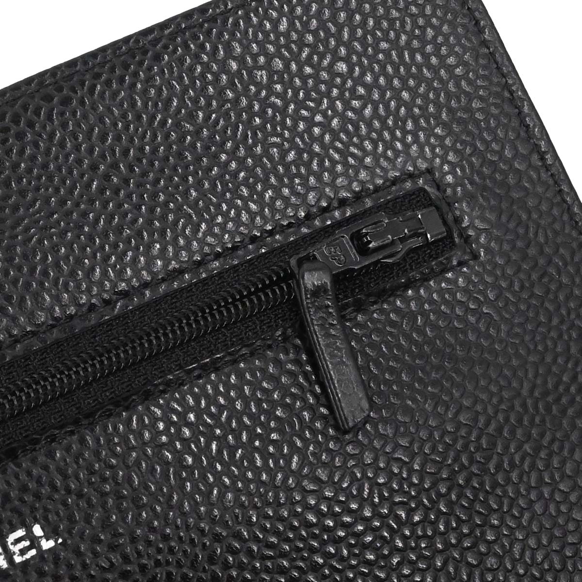Chanel 2018 Black Caviar Skin Classic WOC Wallet on Chain Bag