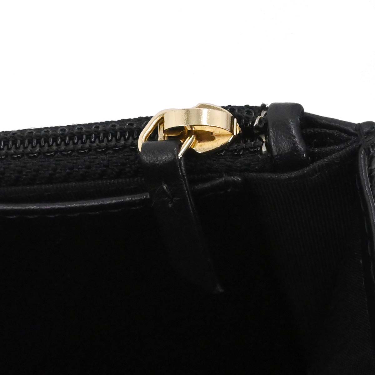 Chanel 2019 Black Caviar Skin CC Filigree WOC Wallet on Chain Bag
