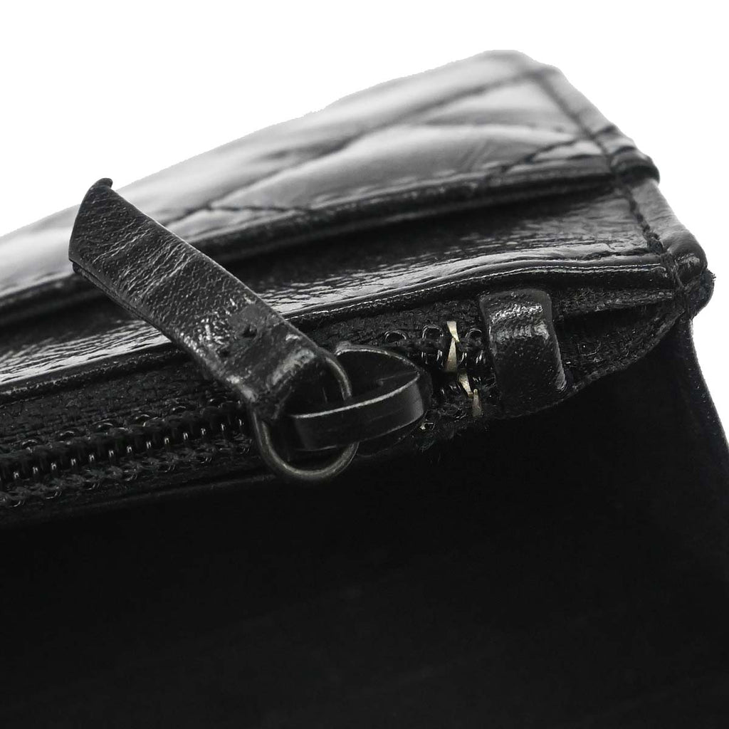 Boy Chanel 2014 Black Calfskin WOC Wallet on Chain Bag