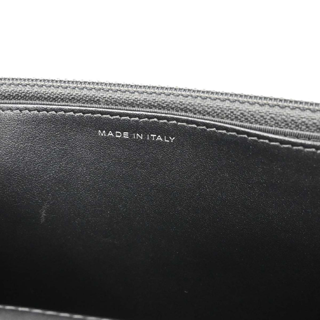 Chanel 2018-2019 Gray Lambskin Classic WOC Wallet on Chain Bag