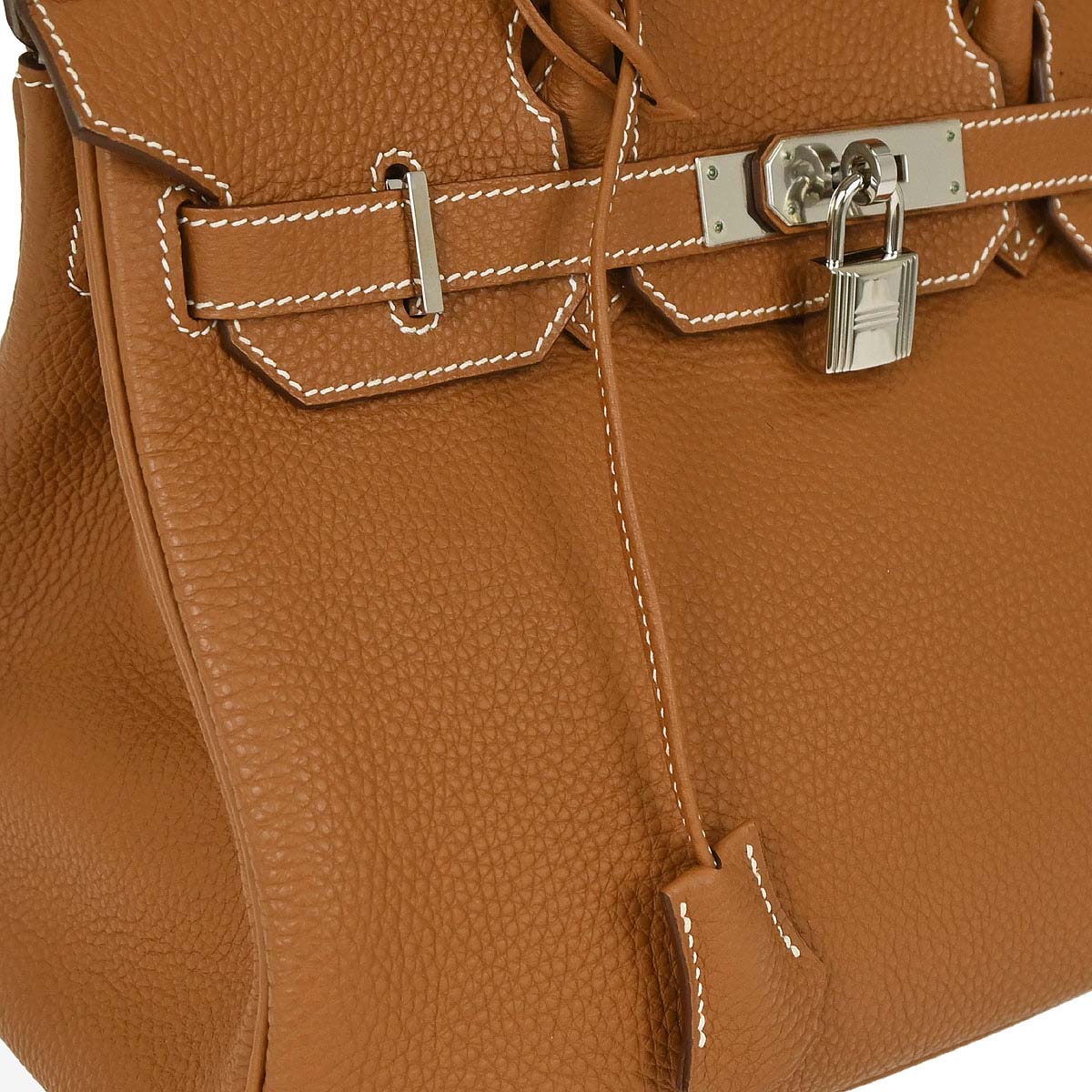 Hermes Gold Togo Birkin 30 Handbag