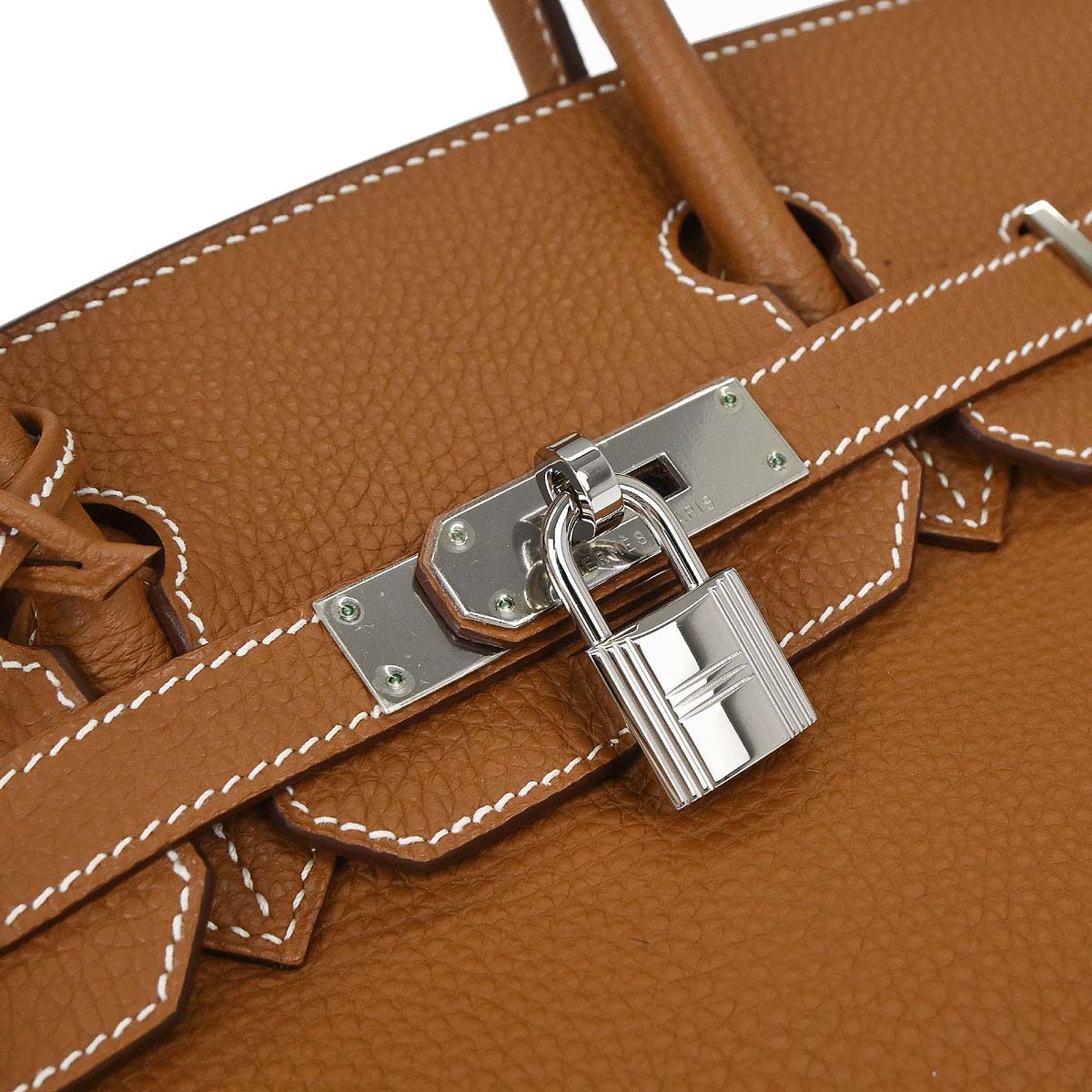 Hermes Gold Togo Birkin 30 Handbag