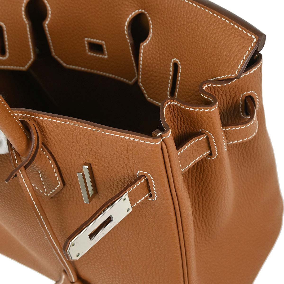 Hermes Gold Togo Birkin 30 Handbag