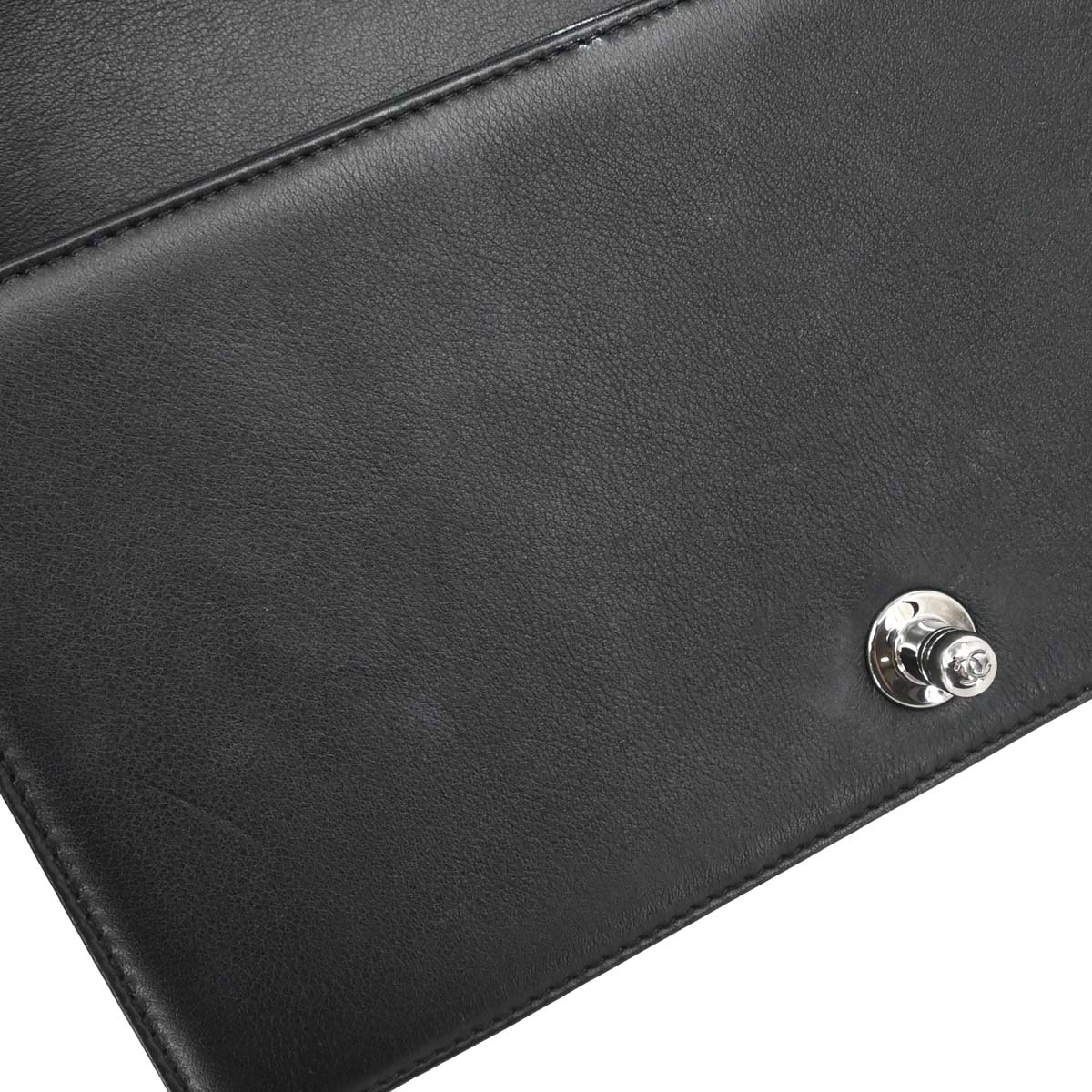 Boy Chanel 2018-2019 Black Lambskin Tweed Medium Shoulder Bag