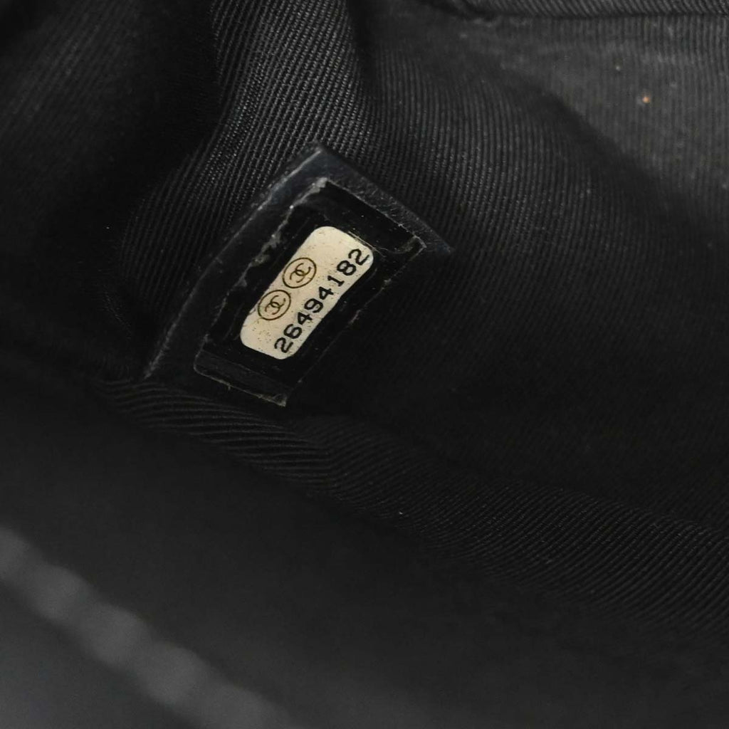 Boy Chanel 2018-2019 Black Lambskin Tweed Medium Shoulder Bag