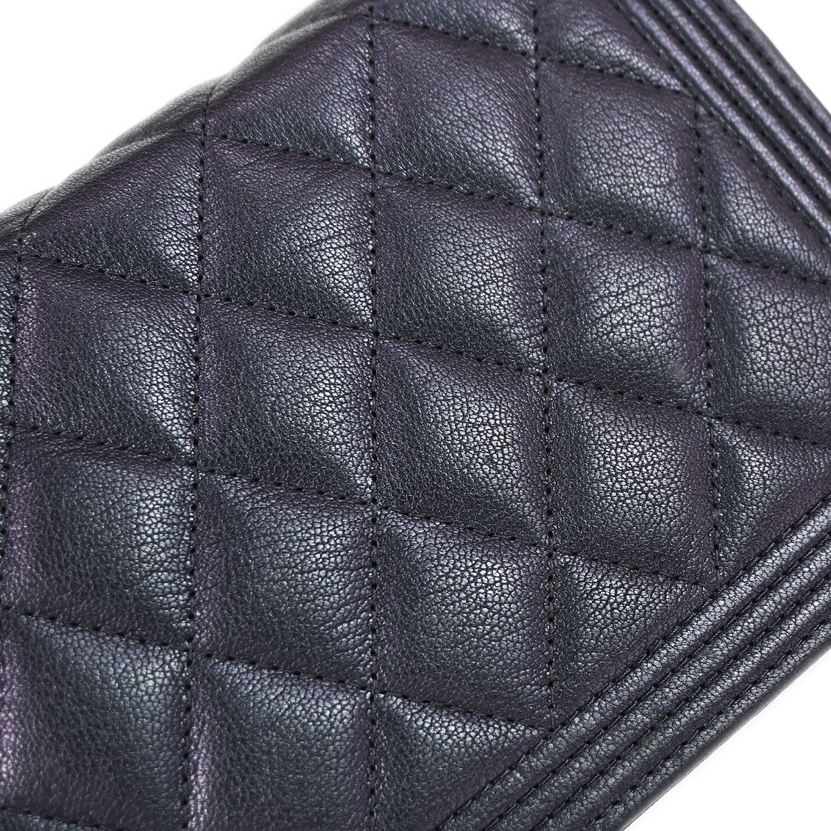 Boy Chanel 2017-2018 Navy Calfskin WOC Wallet on Chain Bag