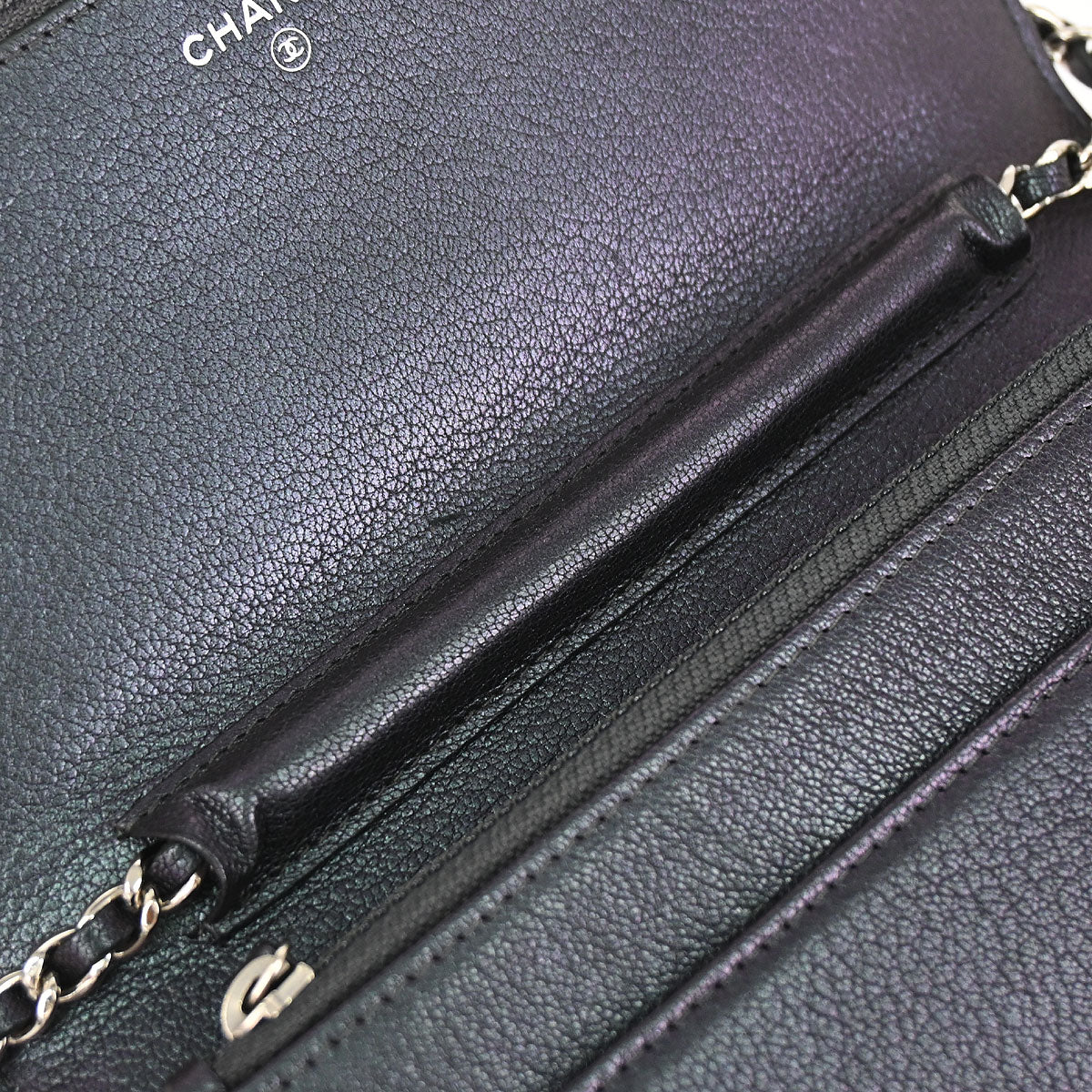 Boy Chanel 2017-2018 Navy Calfskin WOC Wallet on Chain Bag