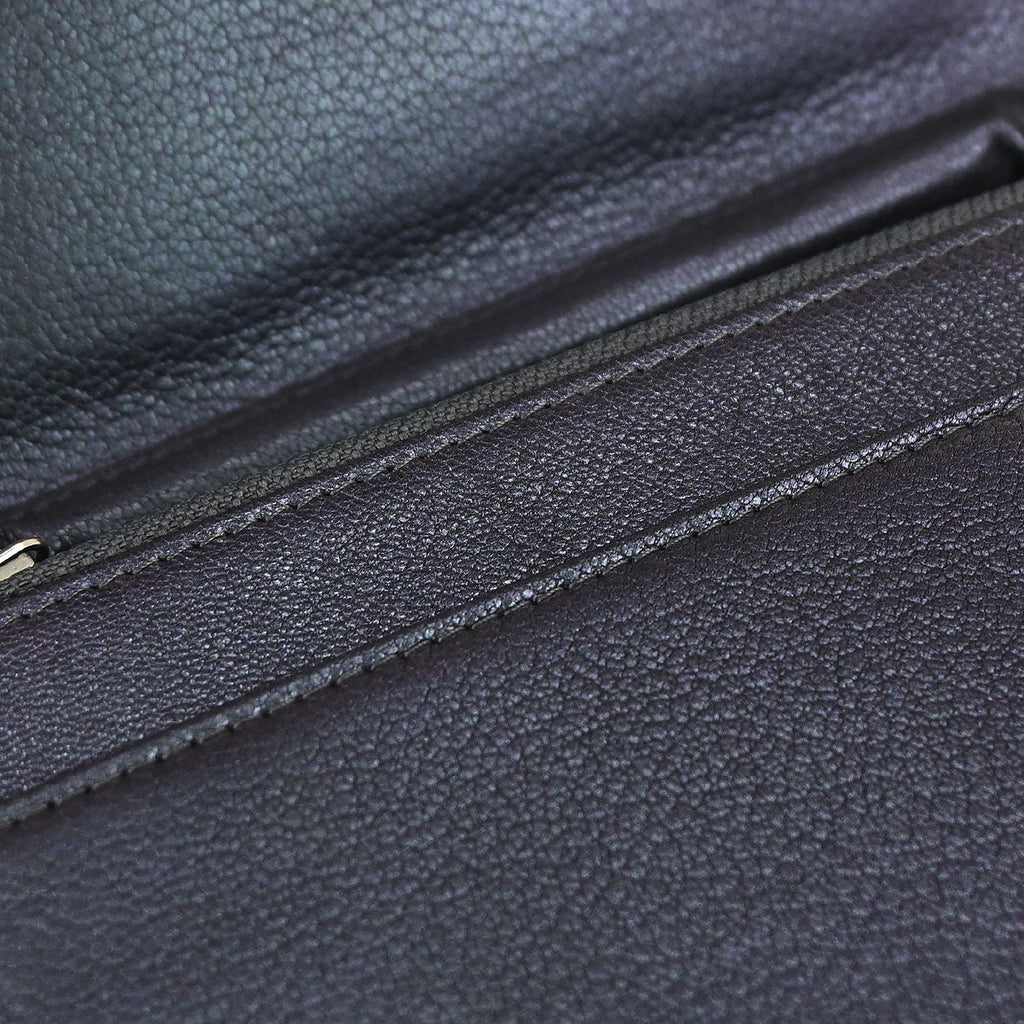 Boy Chanel 2017-2018 Navy Calfskin WOC Wallet on Chain Bag