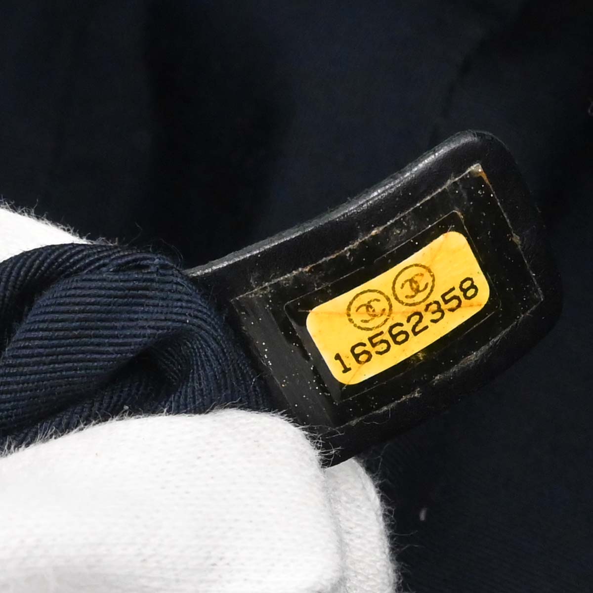 Chanel 2012 Black Calfskin Luxury Line Flap Bag