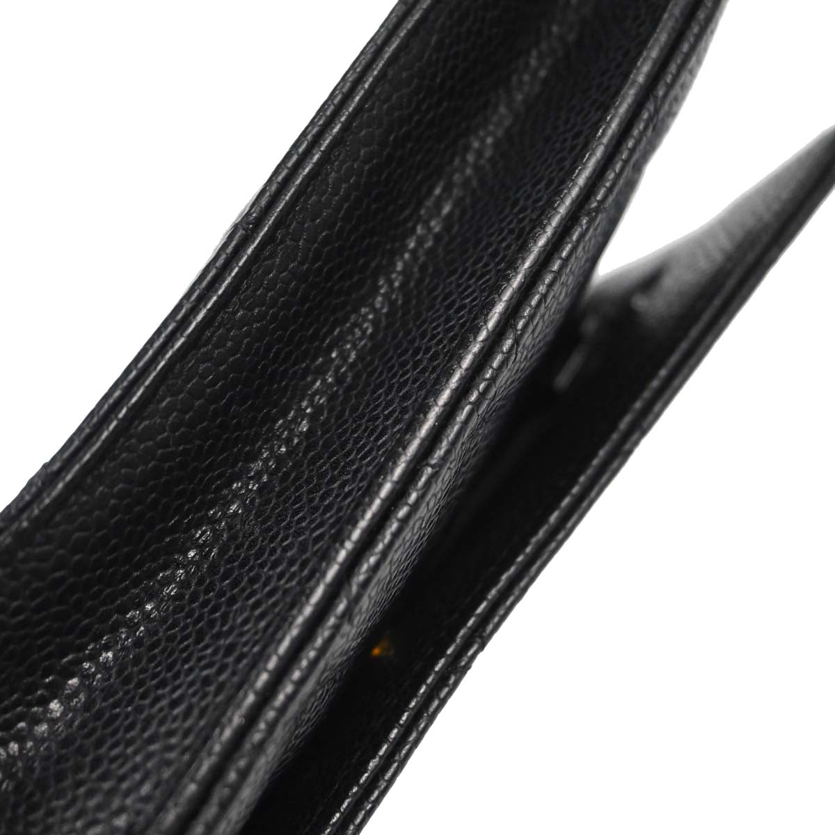 Chanel 2014-2015 Black Caviar Skin Classic WOC Wallet on Chain Bag