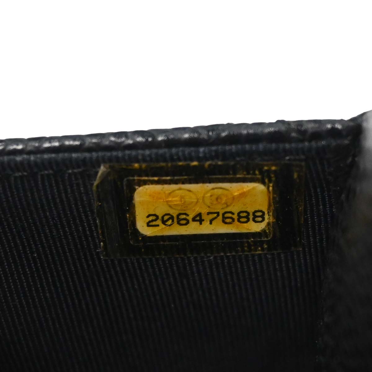 Chanel 2014-2015 Black Caviar Skin Classic WOC Wallet on Chain Bag