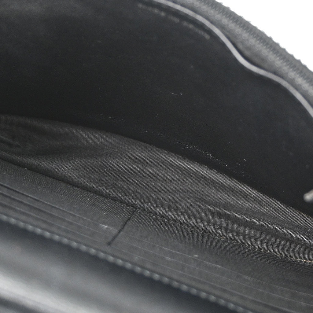 Chanel 2012 Black Caviar Skin Timeless WOC Wallet on Chain Shoulder Bag