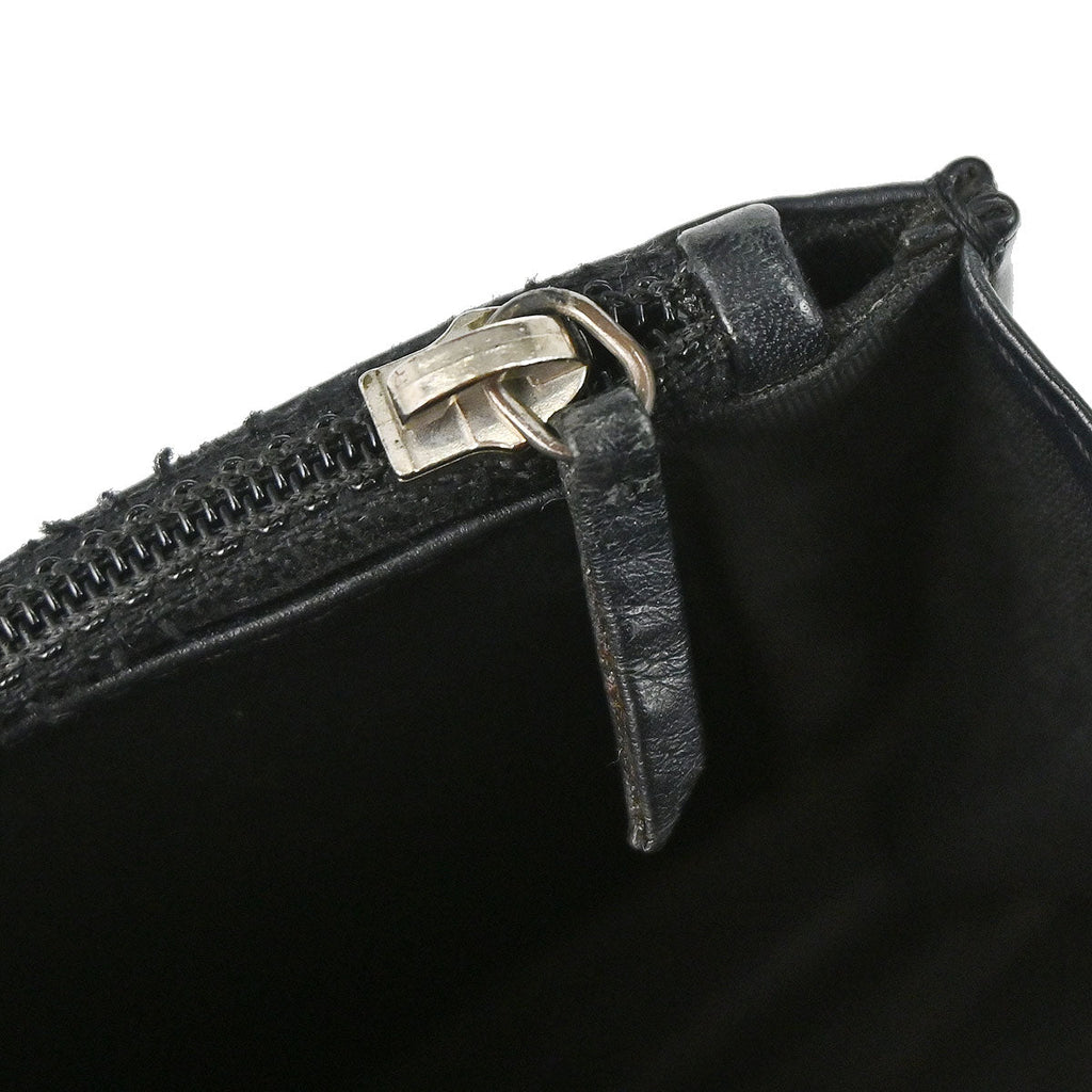 Chanel 2012 Black Caviar Skin Timeless WOC Wallet on Chain Shoulder Bag