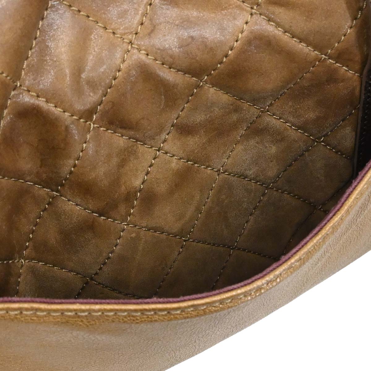 Chanel 2012-2013 Brown Calfskin Paris-Bombay Back to School Messenger 2way Shoulder Handbag
