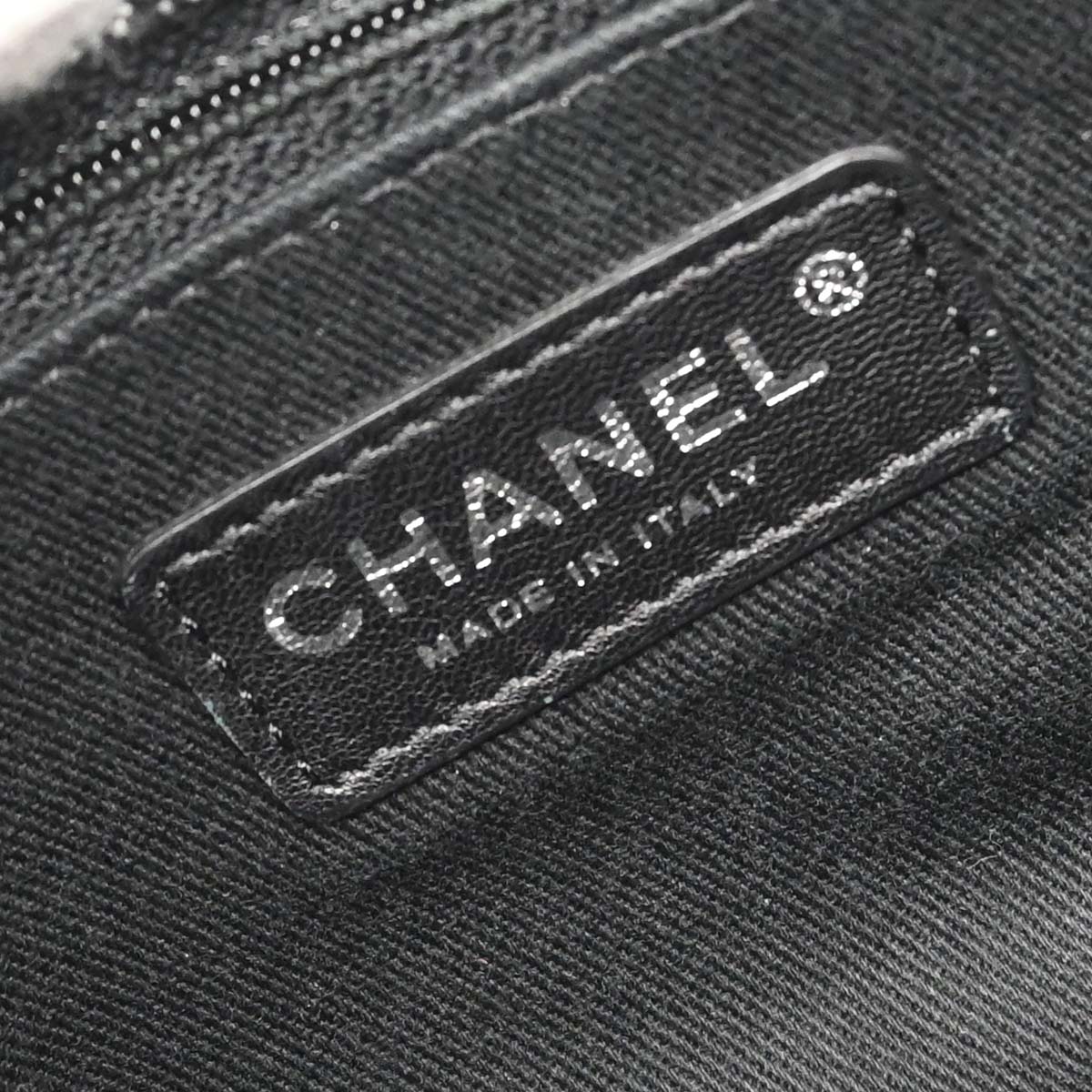 Chanel 2016-2017 Black Quilted Denim Medium Airlines Buckle 2way Shoulder Handbag
