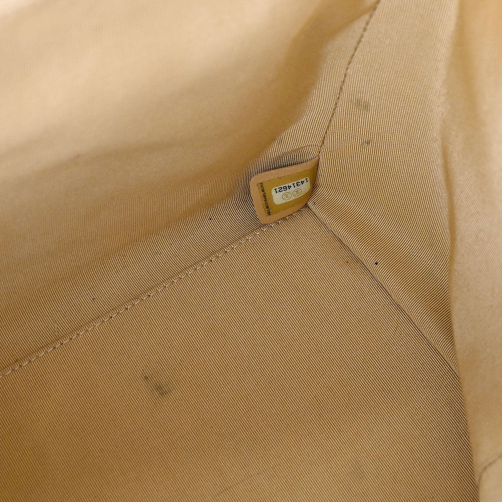 Chanel 2010-2011 Beige Calfskin Cerf Executive 2way Shoulder Tote Bag