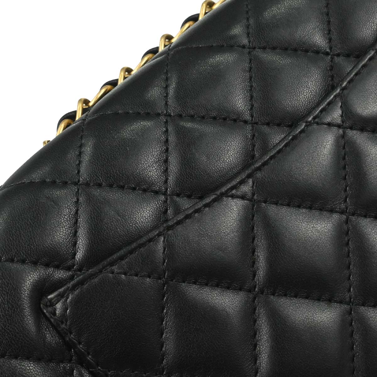 Chanel 2018 Black Lambskin Shoulder Bag