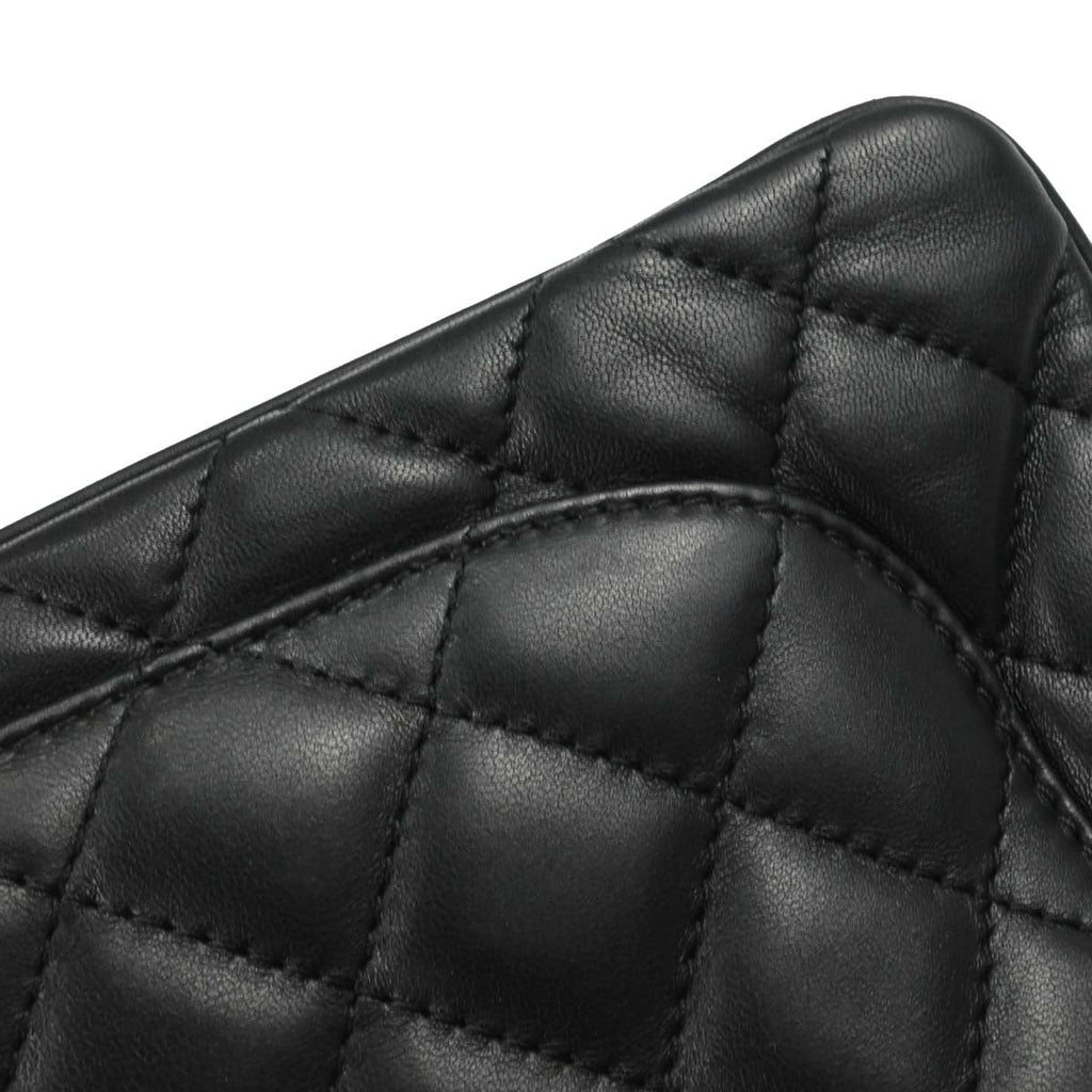 Chanel 2018 Black Lambskin Shoulder Bag