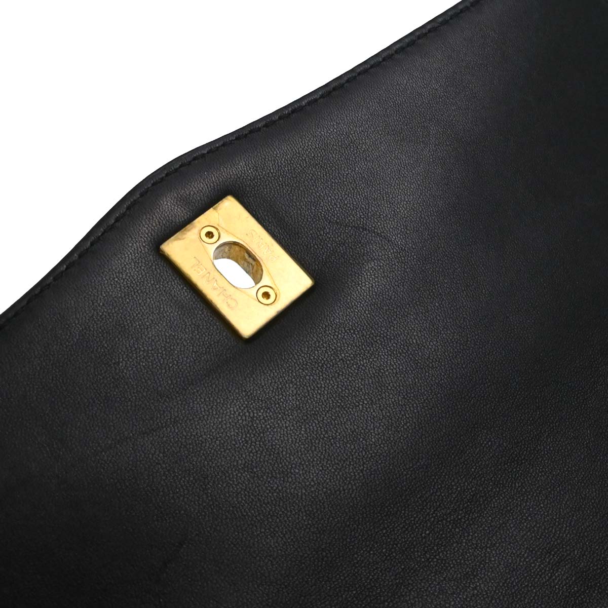 Chanel 2018 Black Lambskin Shoulder Bag