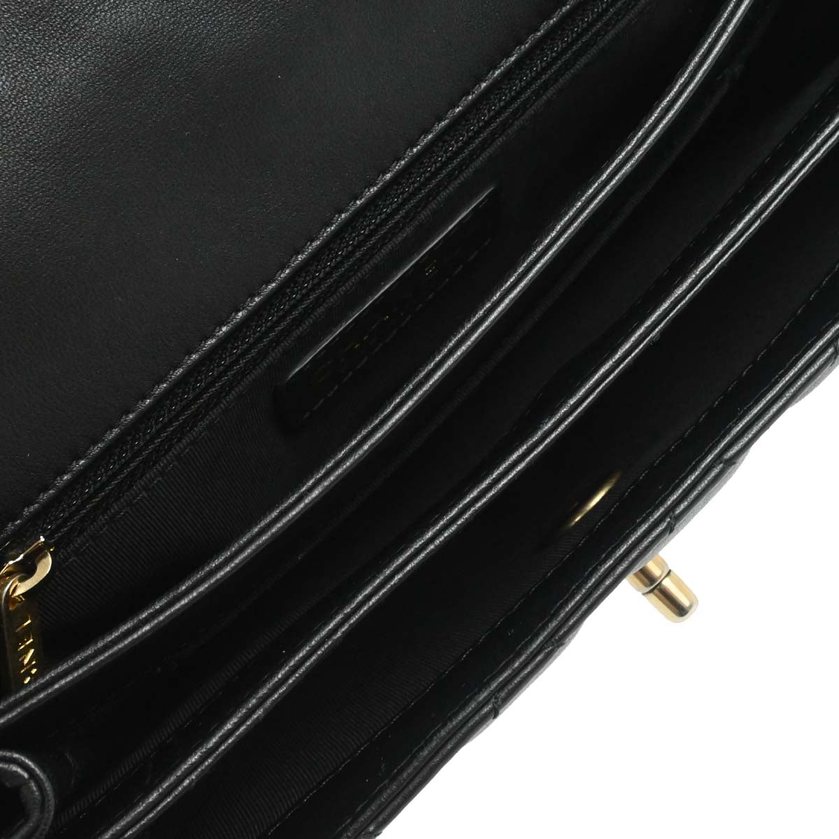 Chanel 2018 Black Lambskin Shoulder Bag