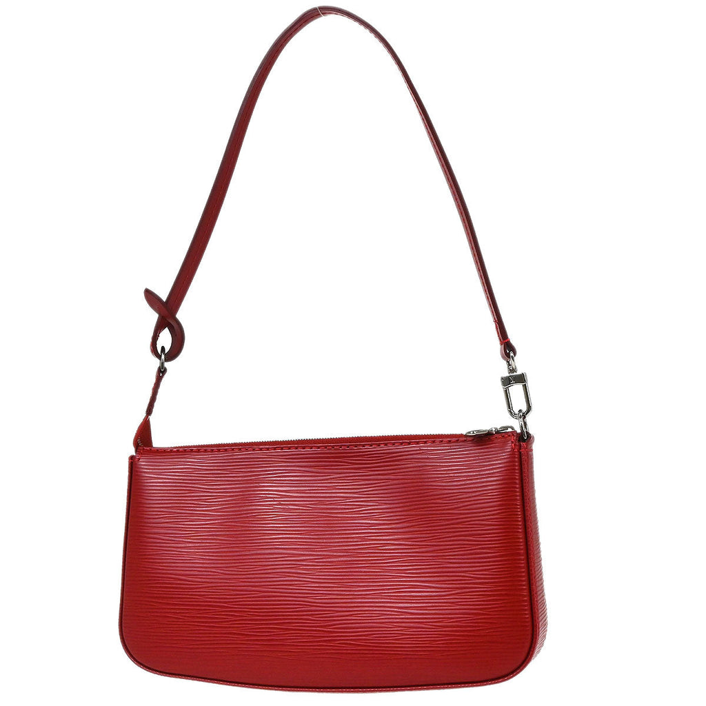 Louis Vuitton Red Epi Pochette Accessoires NM Handbag M40776