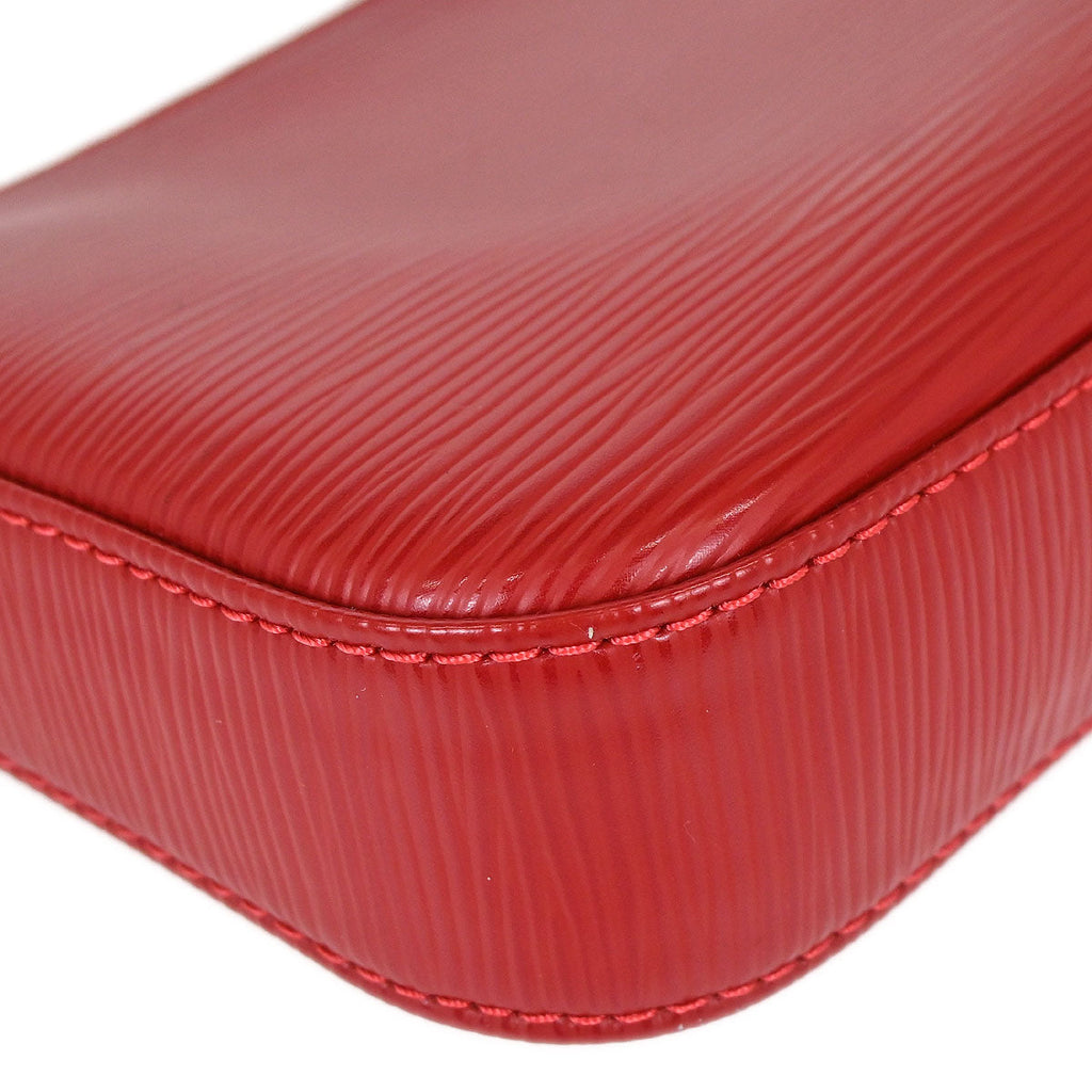 Louis Vuitton Red Epi Pochette Accessoires NM Handbag M40776
