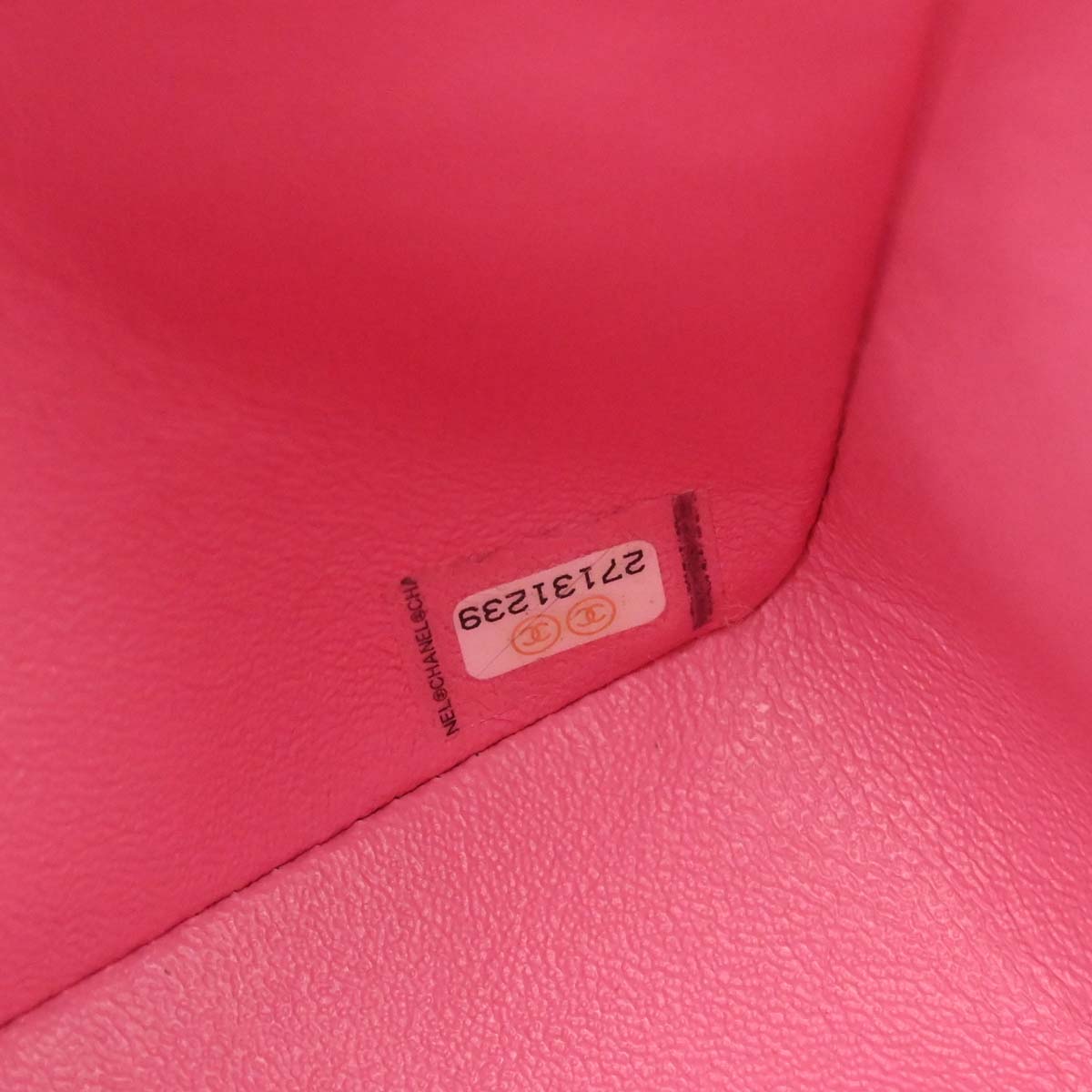 Chanel 2019 Pink Lambskin Medium Classic Double Flap Shoulder Bag