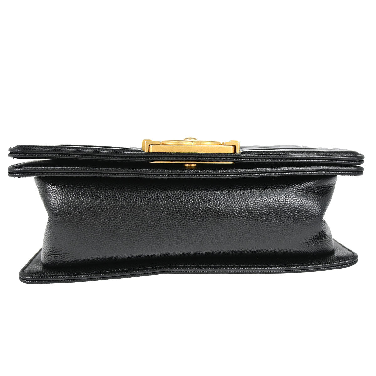 Boy Chanel 2019 Black Caviar Skin Small Chain Shoulder Bag