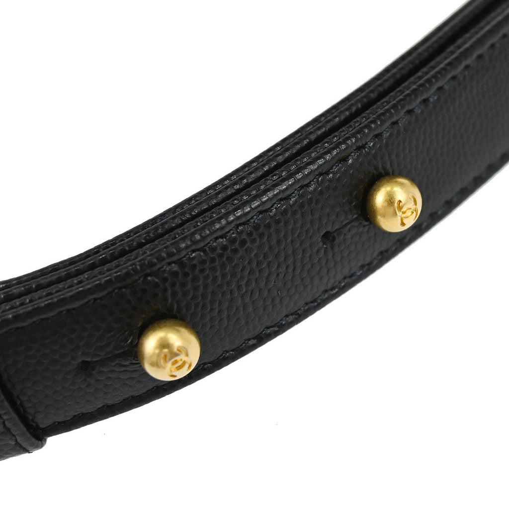 Boy Chanel 2019 Black Caviar Skin Small Chain Shoulder Bag