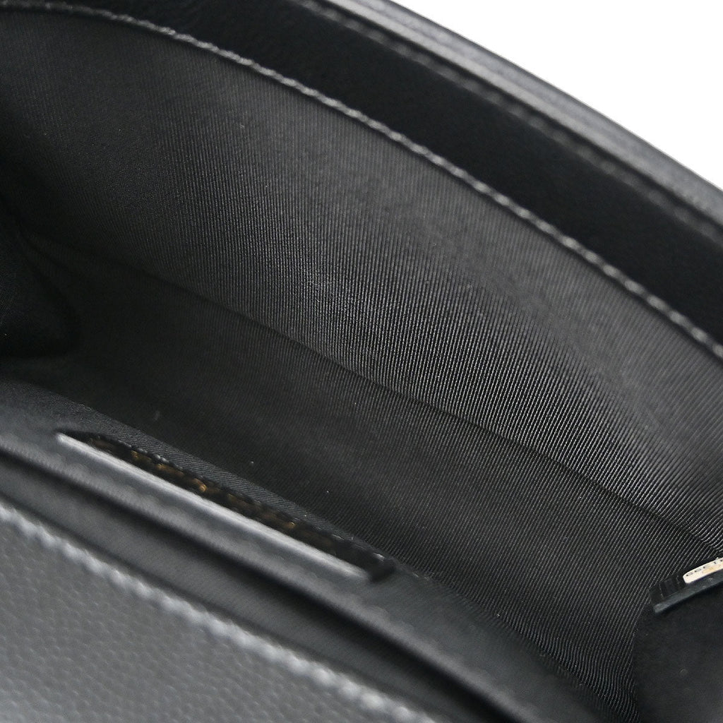 Boy Chanel 2019 Black Caviar Skin Small Chain Shoulder Bag