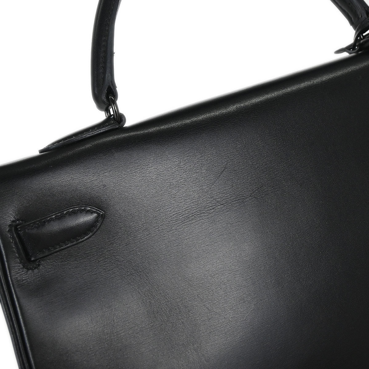 Hermes 2010 JPG So Black Kelly 35 Handbag
