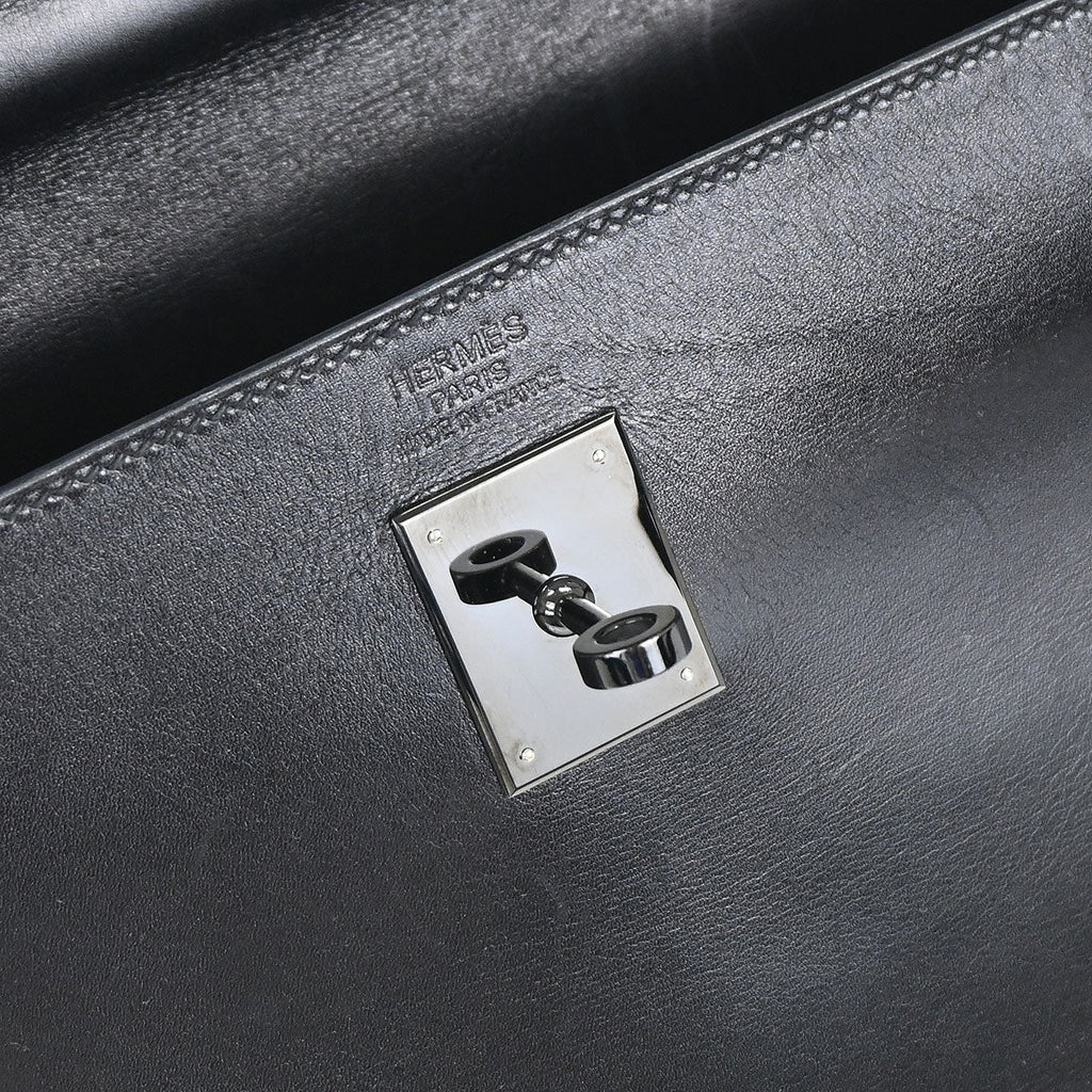Hermes 2010 JPG So Black Kelly 35 Handbag