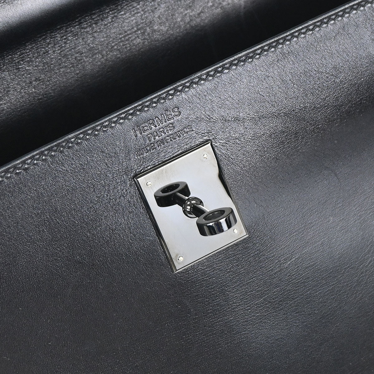 Hermes 2010 JPG So Black Kelly 35 Handbag