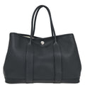 Hermes Black Negonda Garden Party 30 TPM Tote Bag