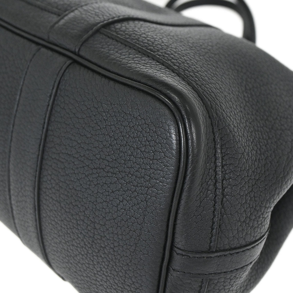 Hermes Black Negonda Garden Party 30 TPM Tote Bag