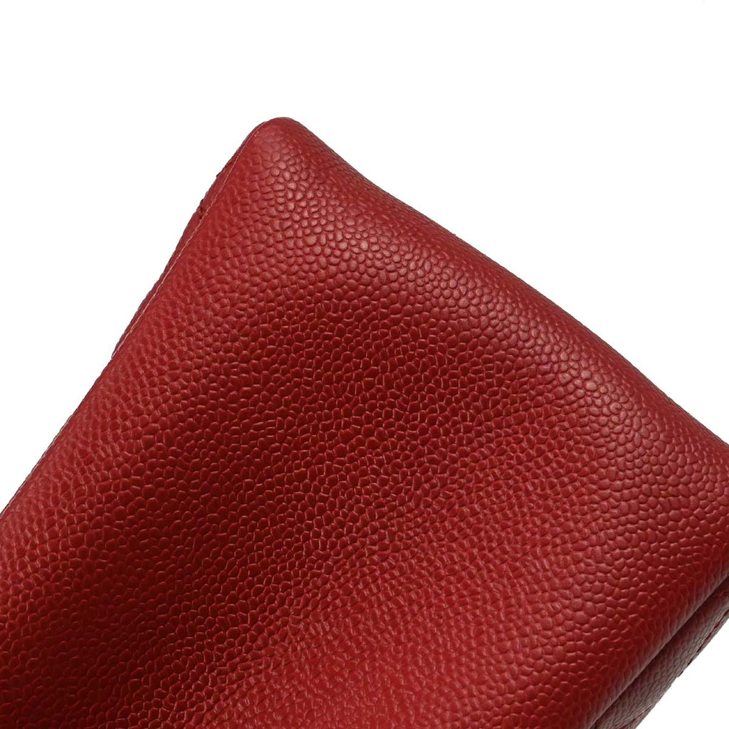 Chanel 2012-2013 Red Caviar Skin Grand Shopping Tote GST Chain Handbag
